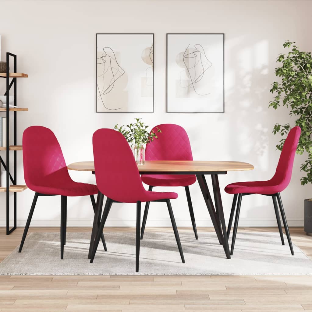 Eetkamerstoelen Fluweel