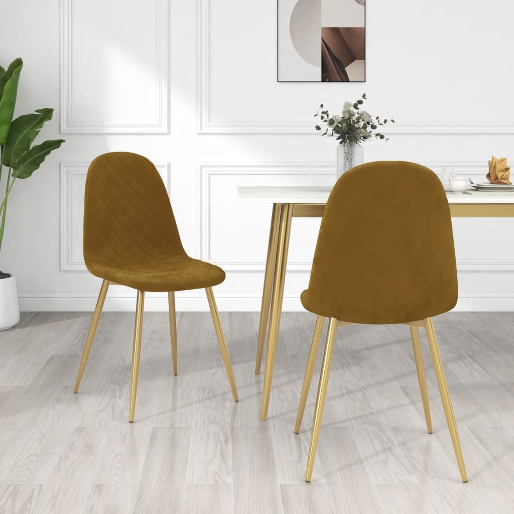 Eetkamerstoelen Fluweel