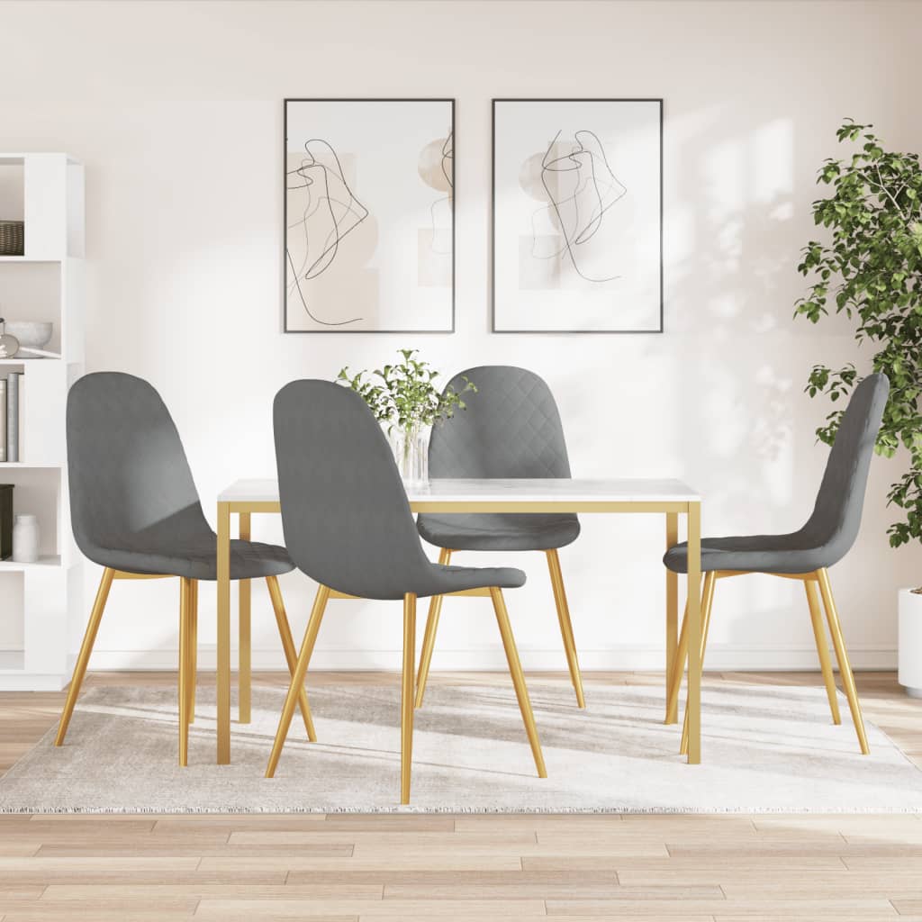Eetkamerstoelen Fluweel