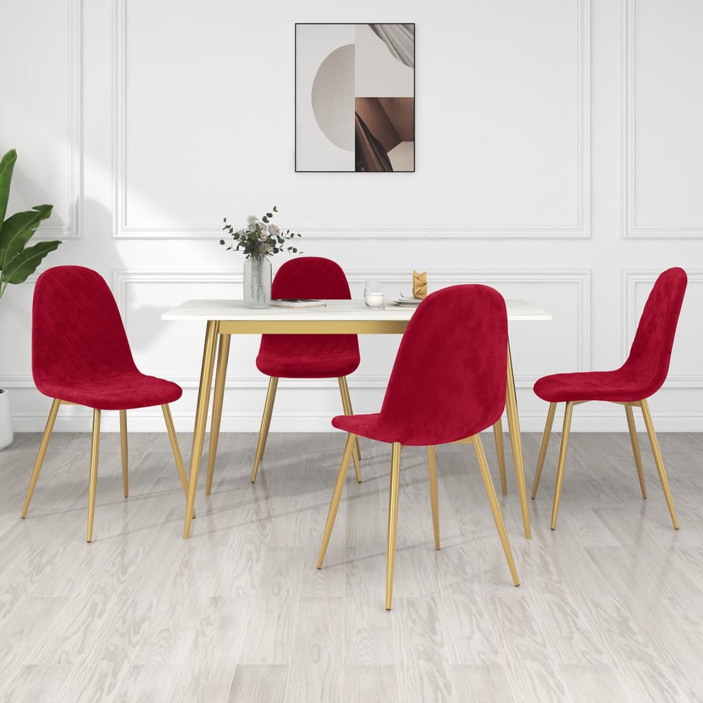 Eetkamerstoelen Fluweel