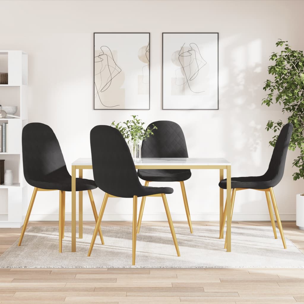 Eetkamerstoelen Fluweel