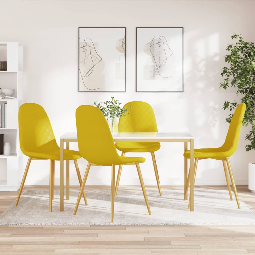 Eetkamerstoelen Fluweel