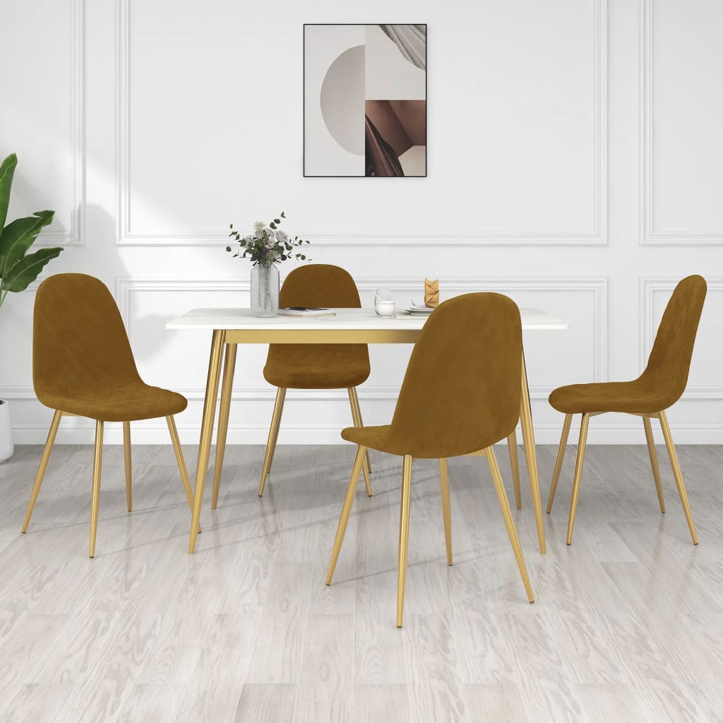 Eetkamerstoelen Fluweel