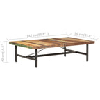 Salontafel 142X90X42 Cm