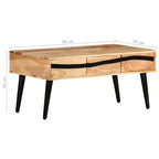 Salontafel 88X50X42 Cm Massief Acaciahout