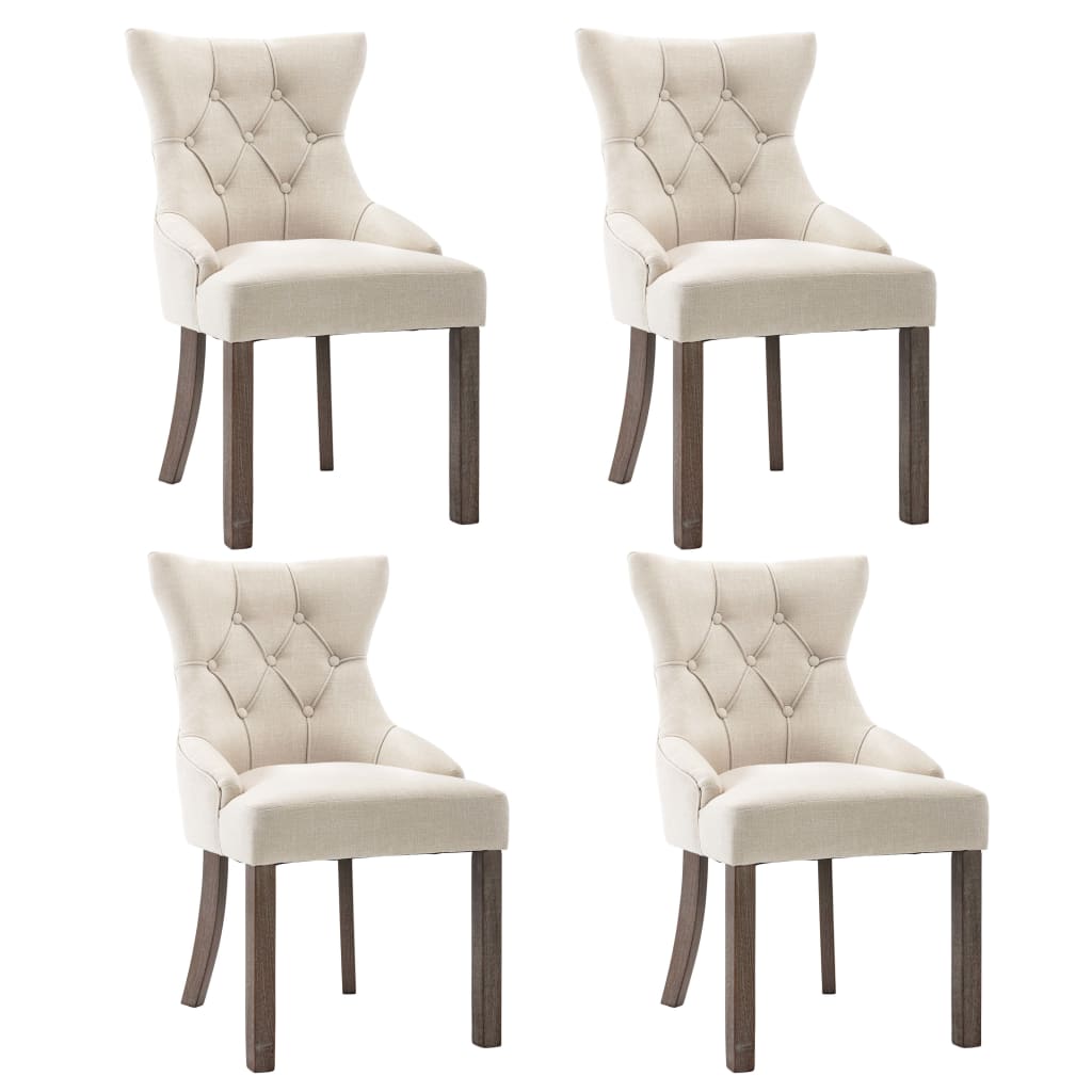 Eetkamerstoelen Stof