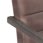 Eetkamerstoelen Echt Leer Bruin