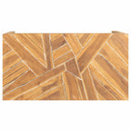 Salontafel Erosion 110X35X38 Cm Massief Teakhout