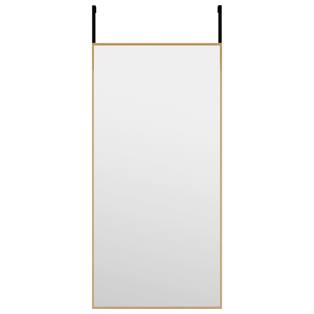Deurspiegel Glas En Aluminium Kleurig