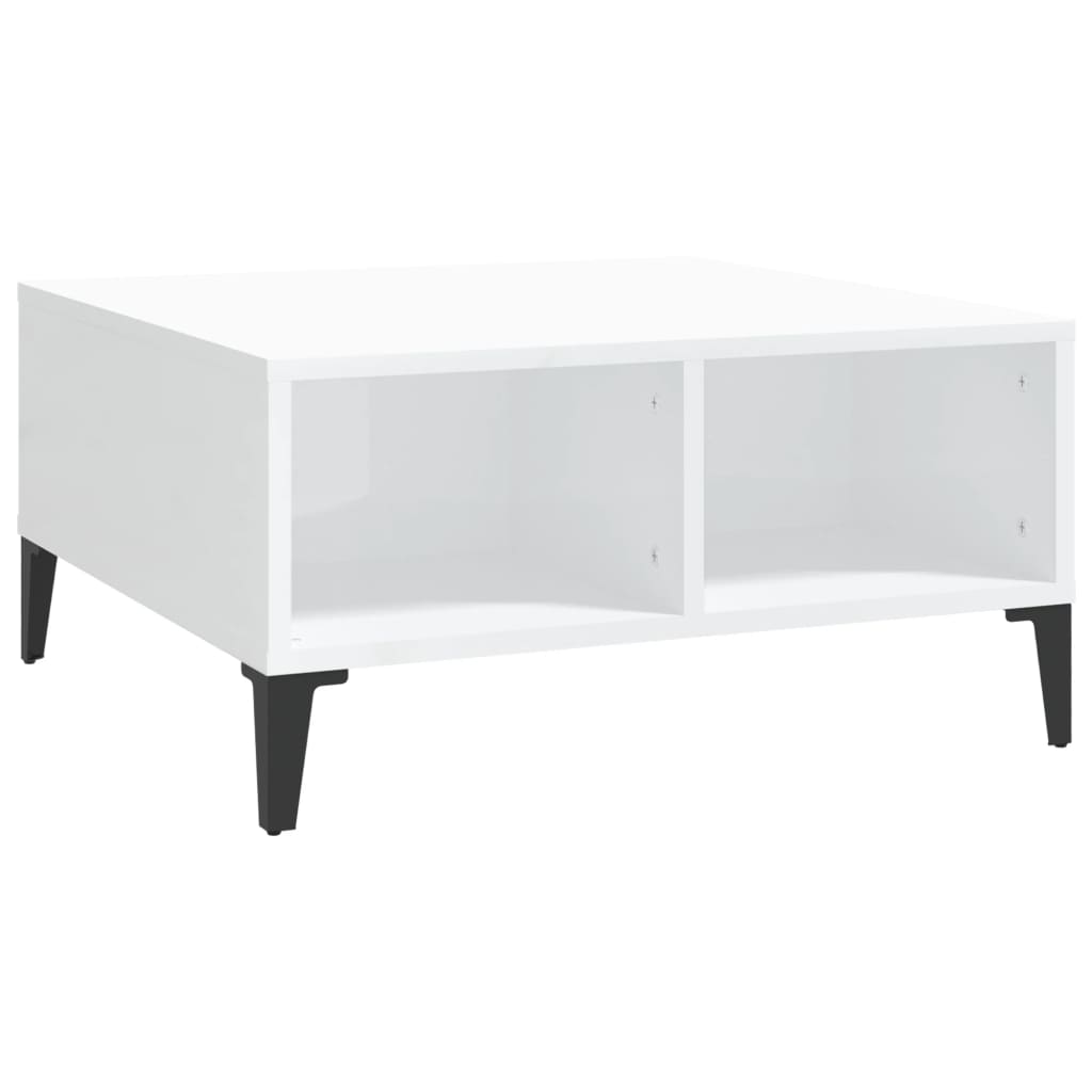 Salontafel 60X60X30 Cm Bewerkt Hout