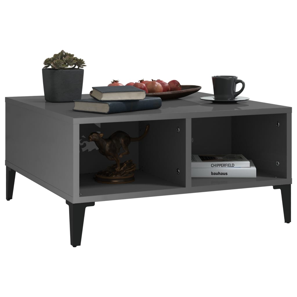 Salontafel 60X60X30 Cm Bewerkt Hout