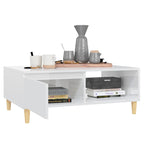 Salontafel 90X60X35 Cm Bewerkt Hout