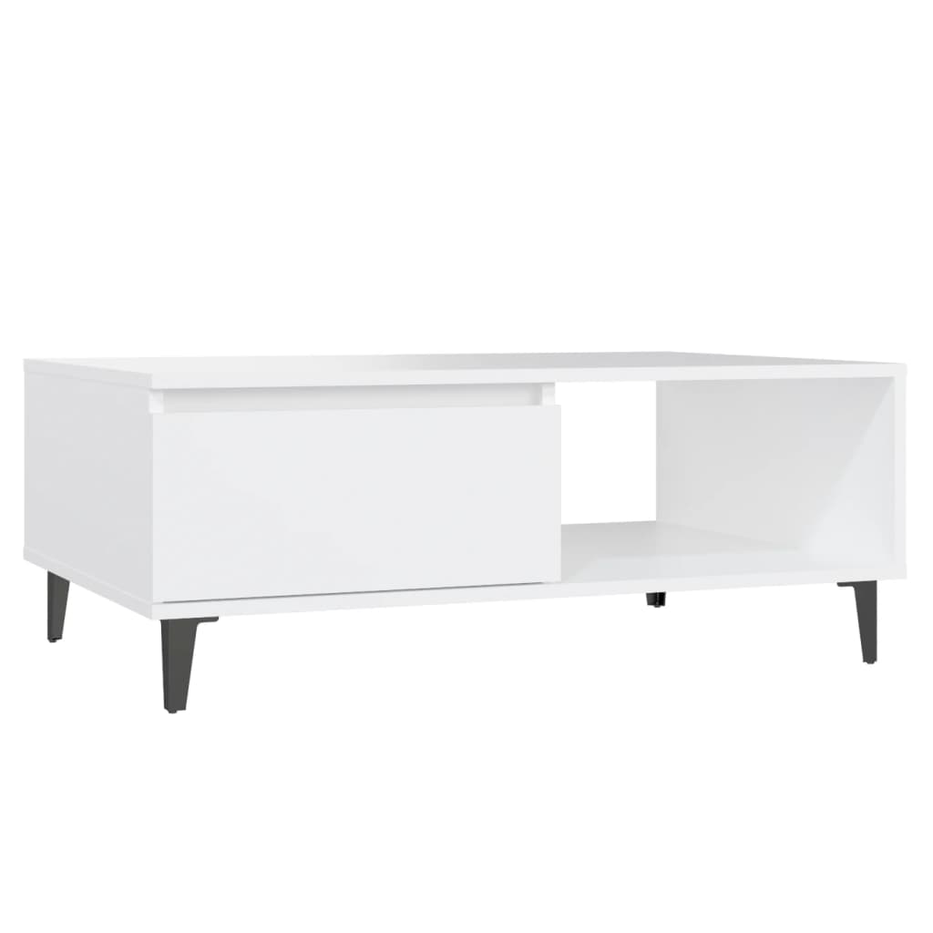 Salontafel 90X60X35 Cm Bewerkt Hout