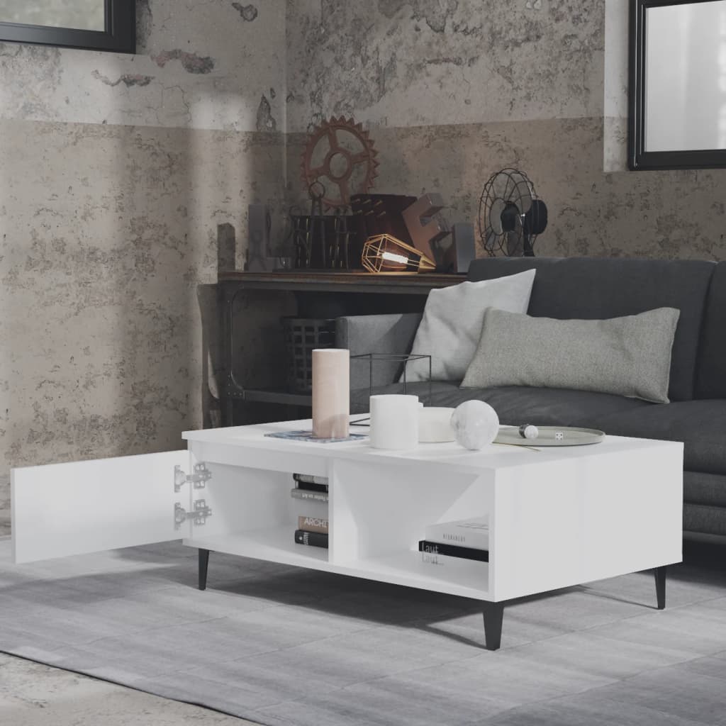 Salontafel 90X60X35 Cm Bewerkt Hout