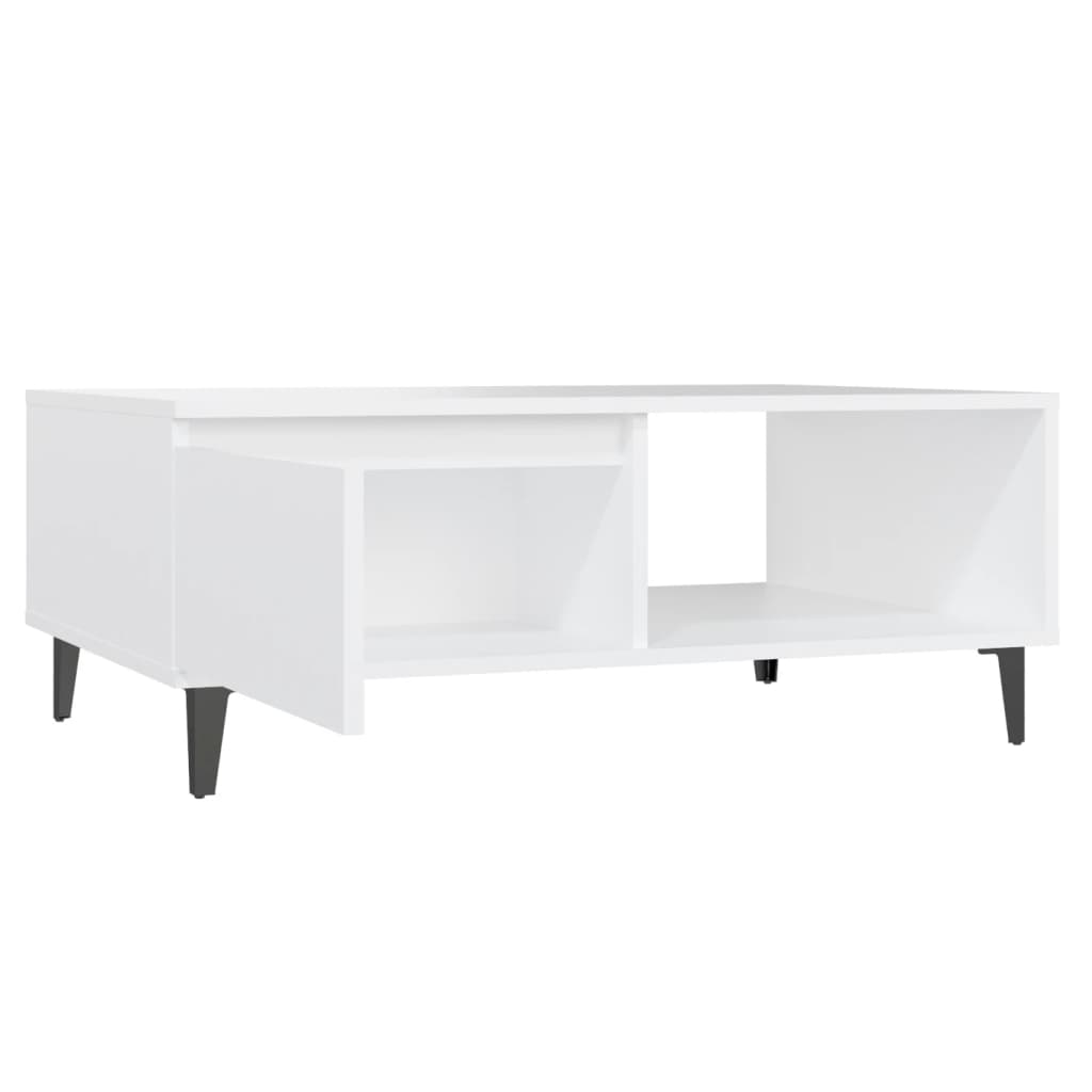 Salontafel 90X60X35 Cm Bewerkt Hout