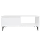 Salontafel 90X60X35 Cm Bewerkt Hout