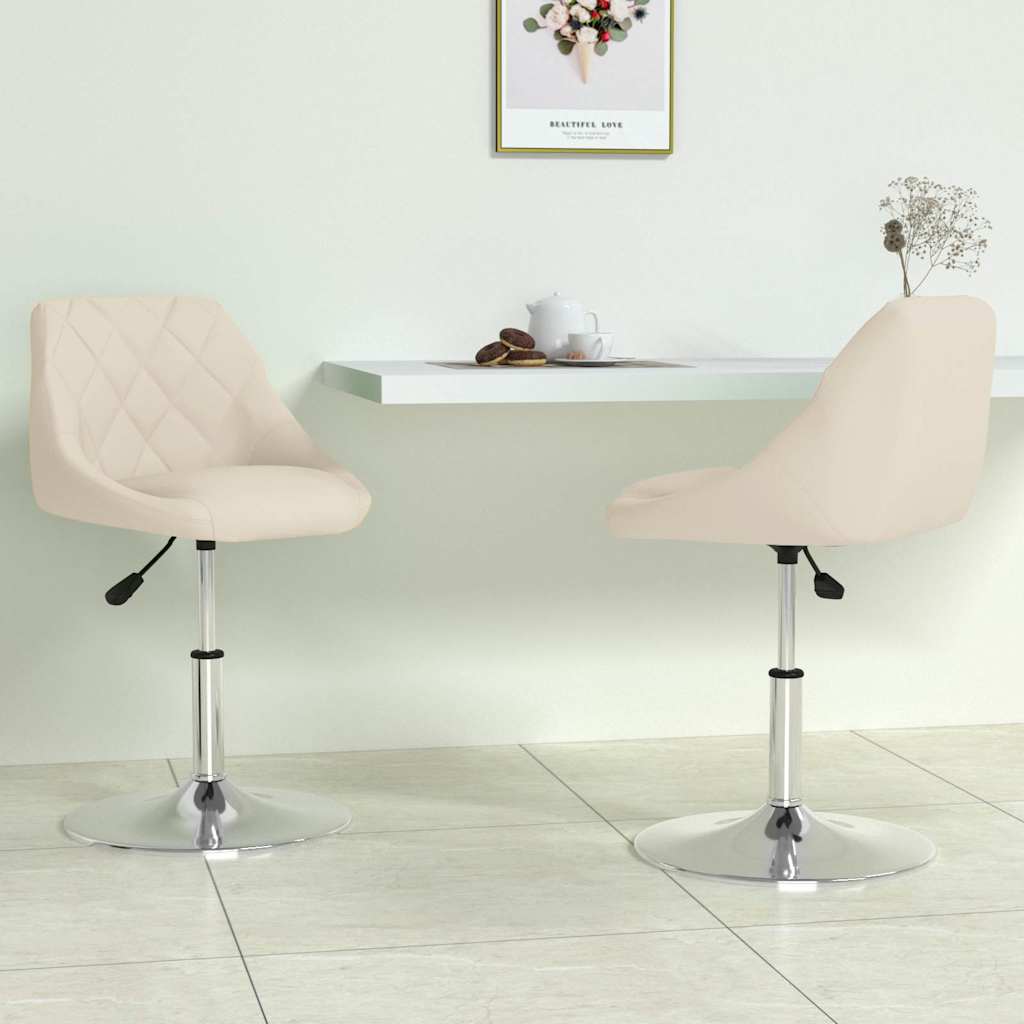 Eetkamerstoelen Draaibaar Fluweel