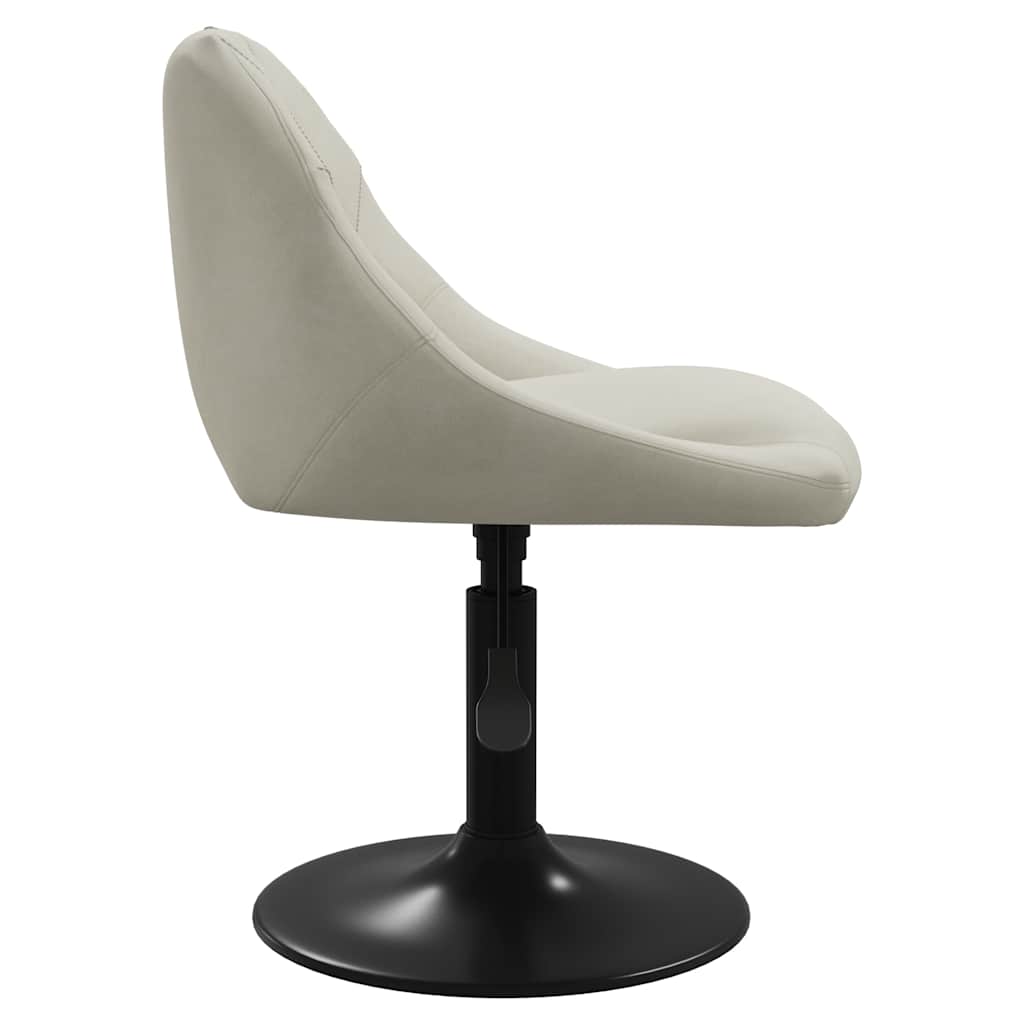 Eetkamerstoelen Draaibaar Fluweel Kleurig