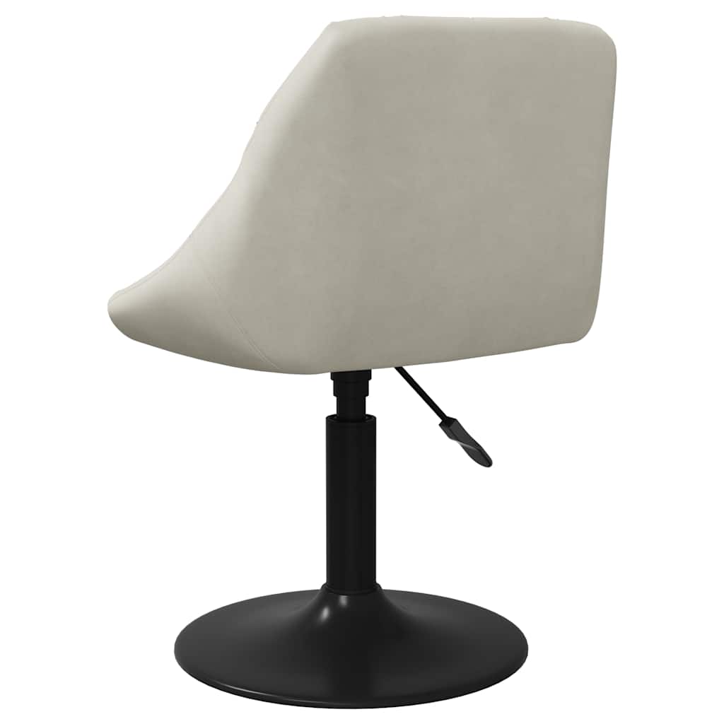 Eetkamerstoelen Draaibaar Fluweel Kleurig