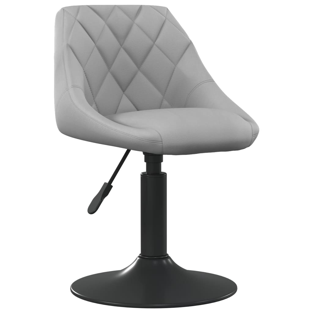 Eetkamerstoelen Draaibaar Fluweel