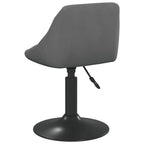 Eetkamerstoelen Draaibaar Fluweel