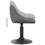 Eetkamerstoelen Draaibaar Fluweel
