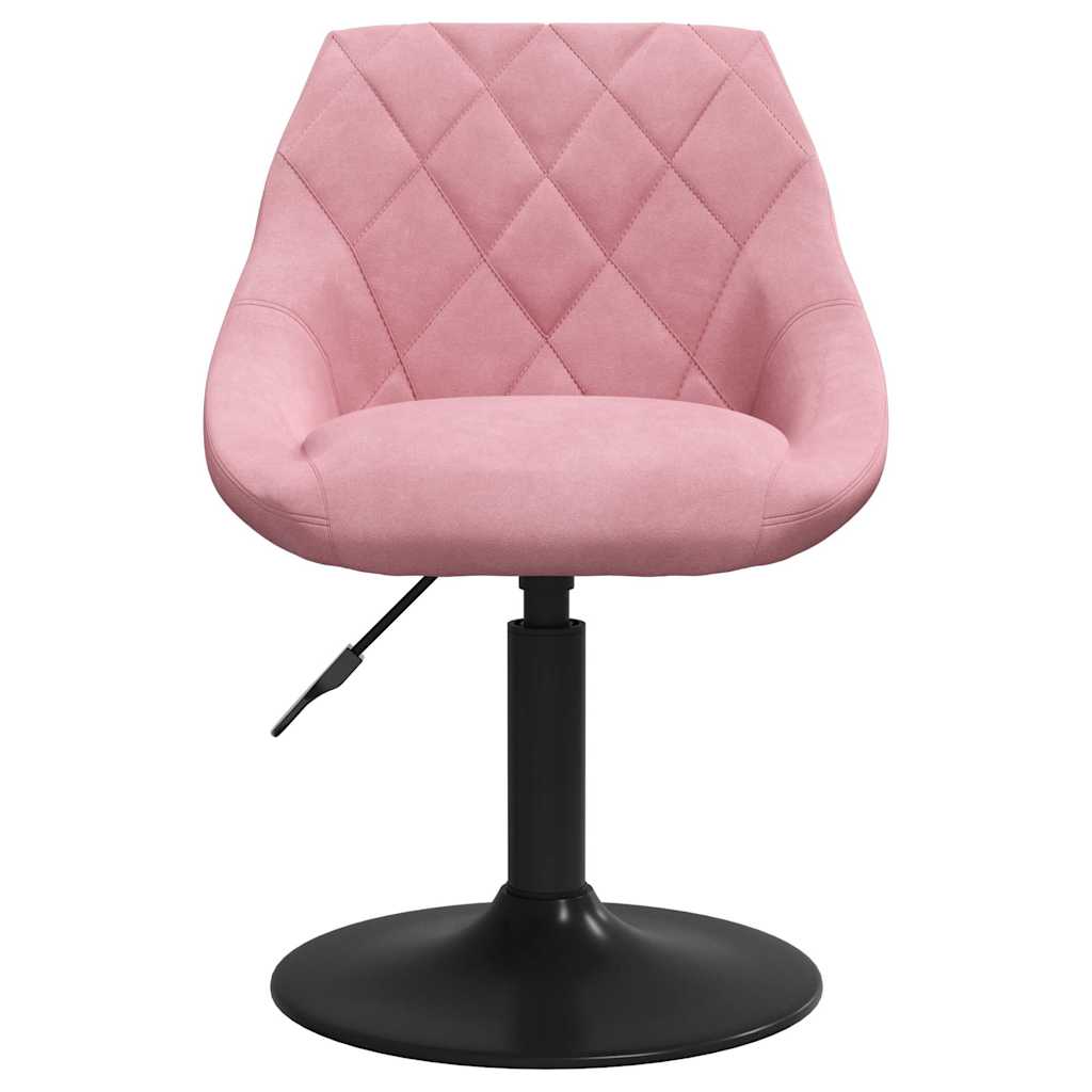 Eetkamerstoelen Draaibaar Fluweel
