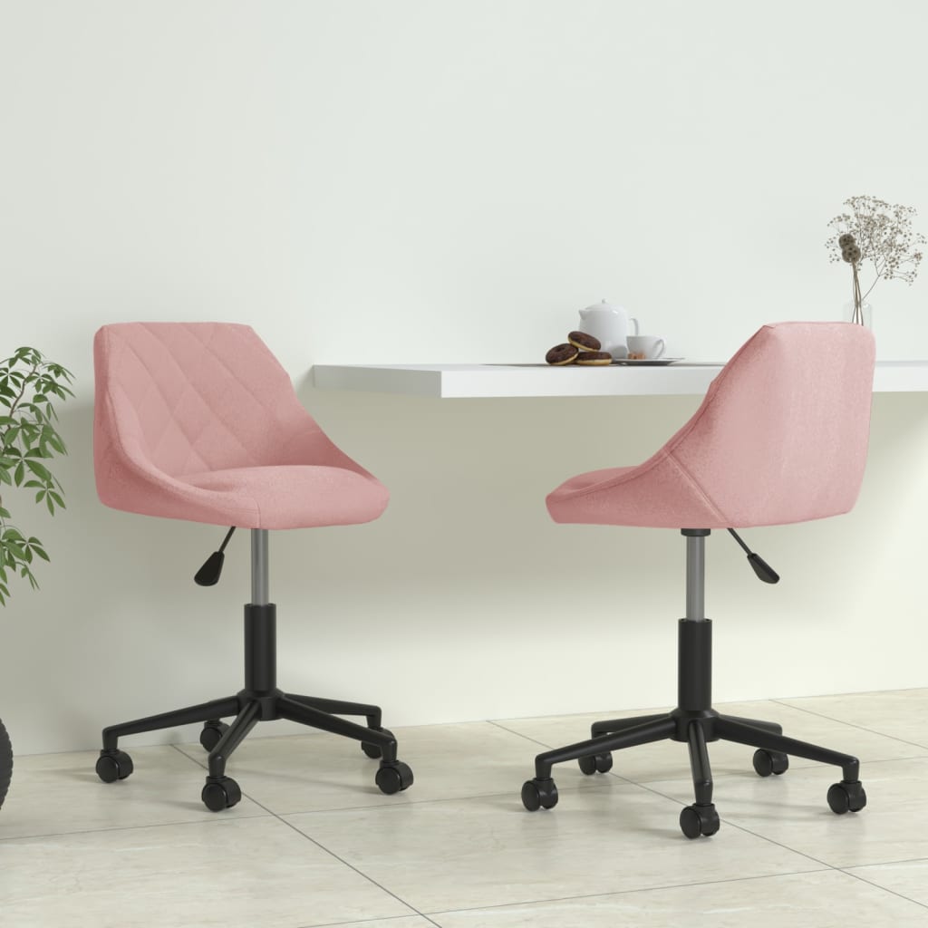 Eetkamerstoelen Draaibaar Fluweel