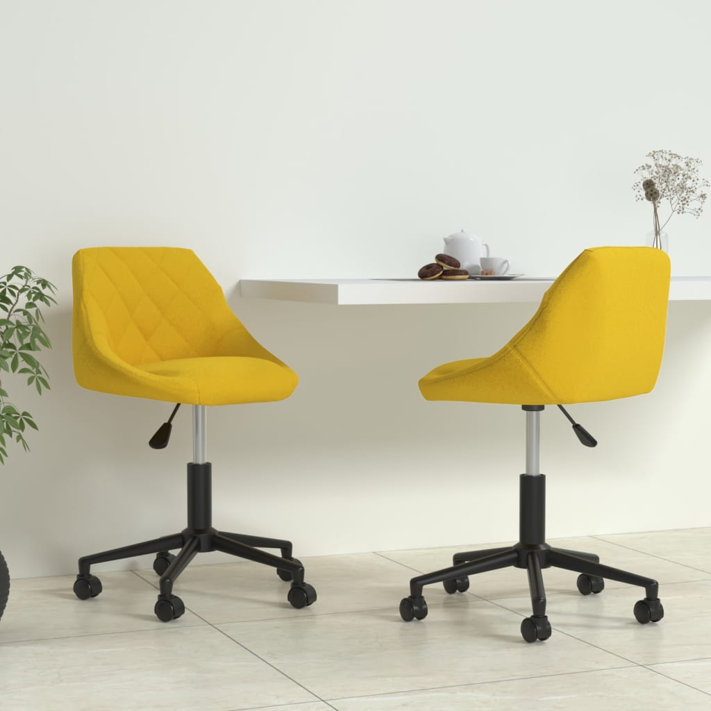 Eetkamerstoelen Draaibaar Fluweel