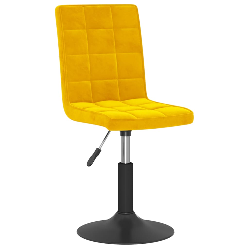 Eetkamerstoelen Draaibaar Fluweel