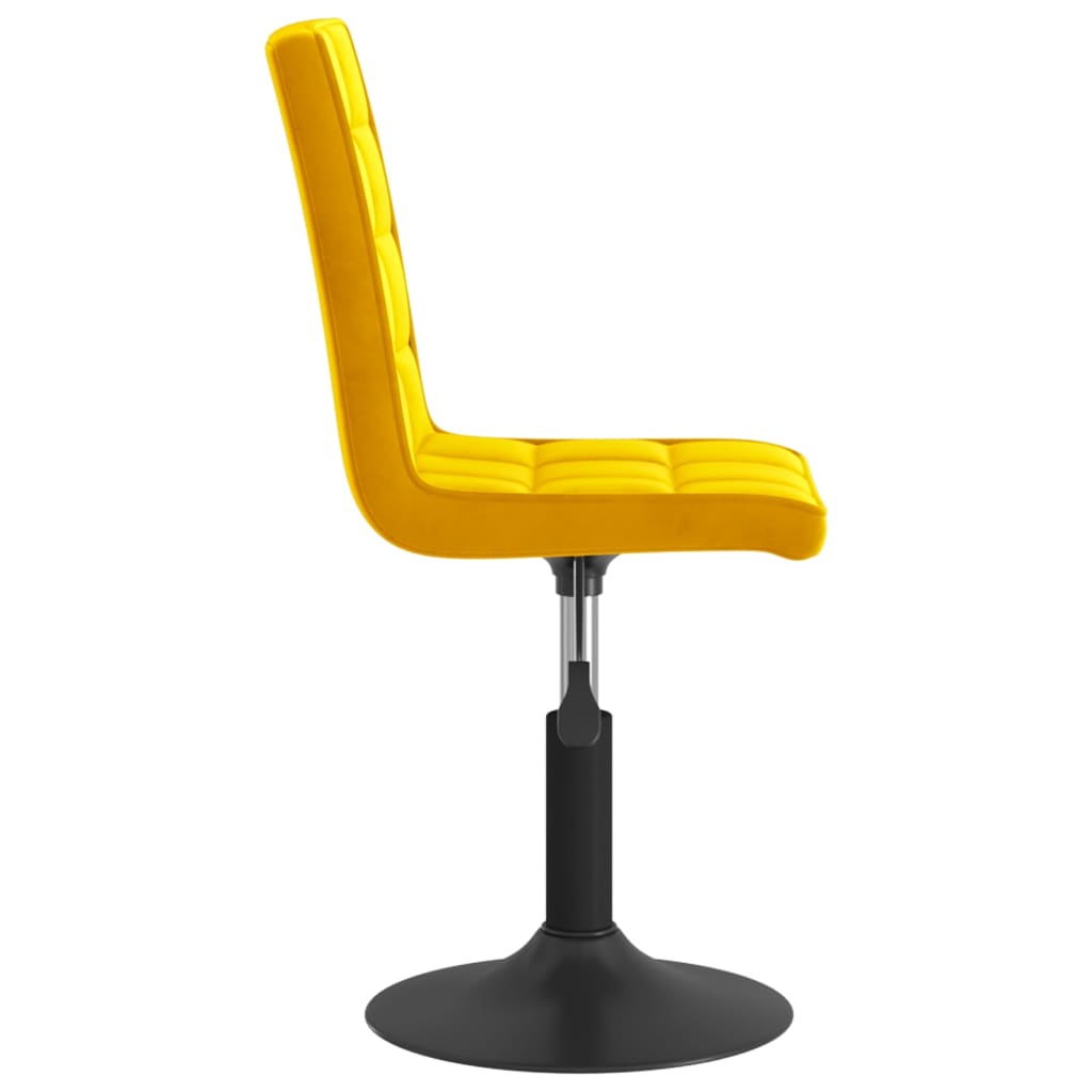 Eetkamerstoelen Draaibaar Fluweel