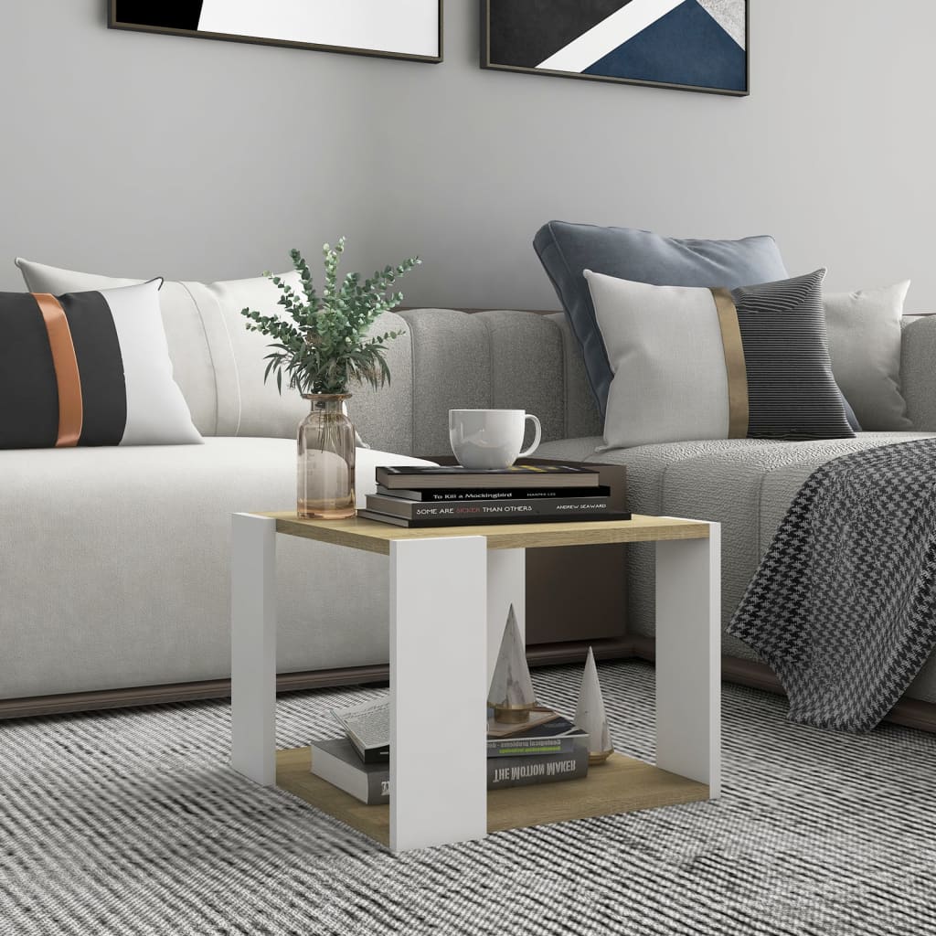 Salontafel Bewerkt Hout