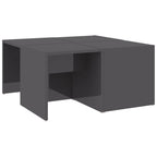 Salontafels 33X33X33 Cm Bewerkt Hout