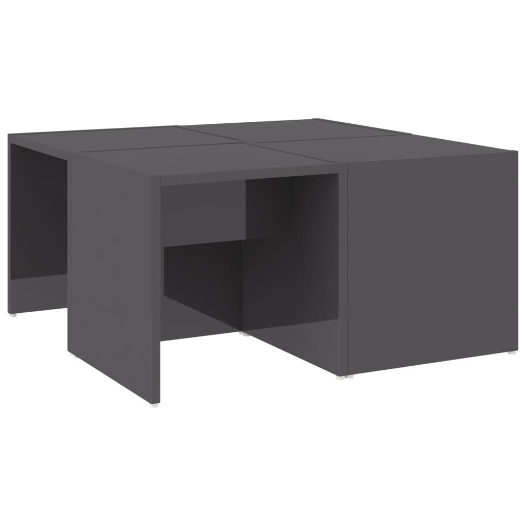 Salontafels 33X33X33 Cm Bewerkt Hout