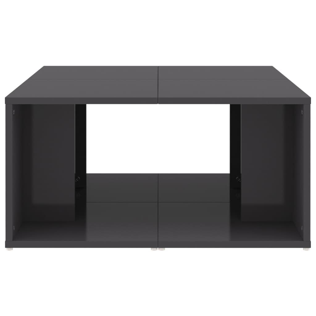 Salontafels 33X33X33 Cm Bewerkt Hout