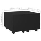 Salontafel 60X60X38 Cm Bewerkt Hour