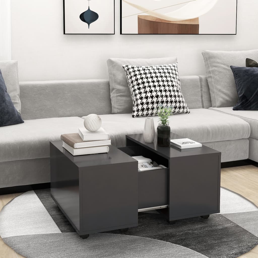 Salontafel 60X60X38 Cm Bewerkt Hour