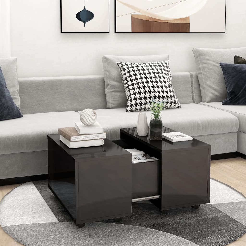 Salontafel 60X60X38 Cm Bewerkt Hour