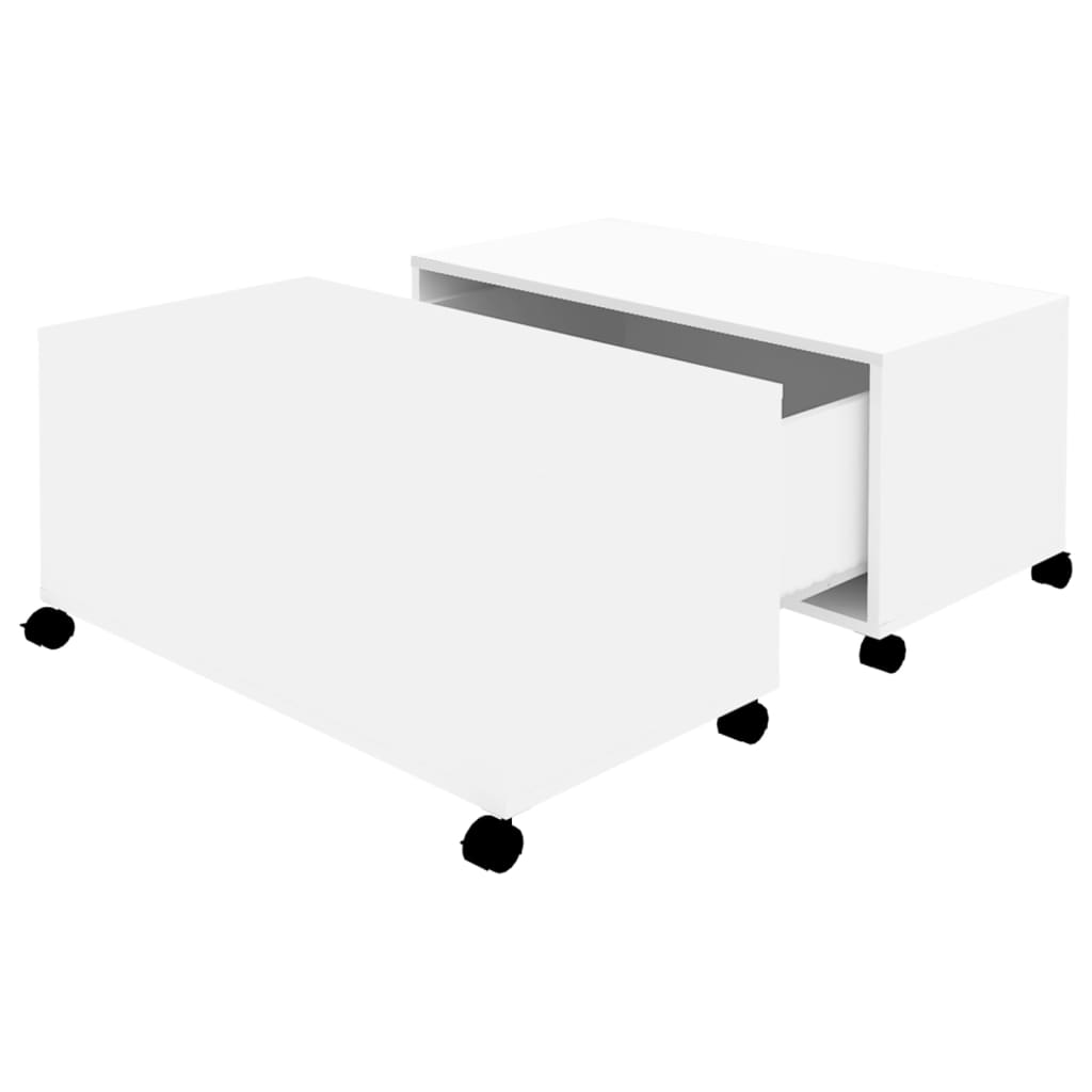 Salontafel 75X75X38 Cm Bewerkt Hout