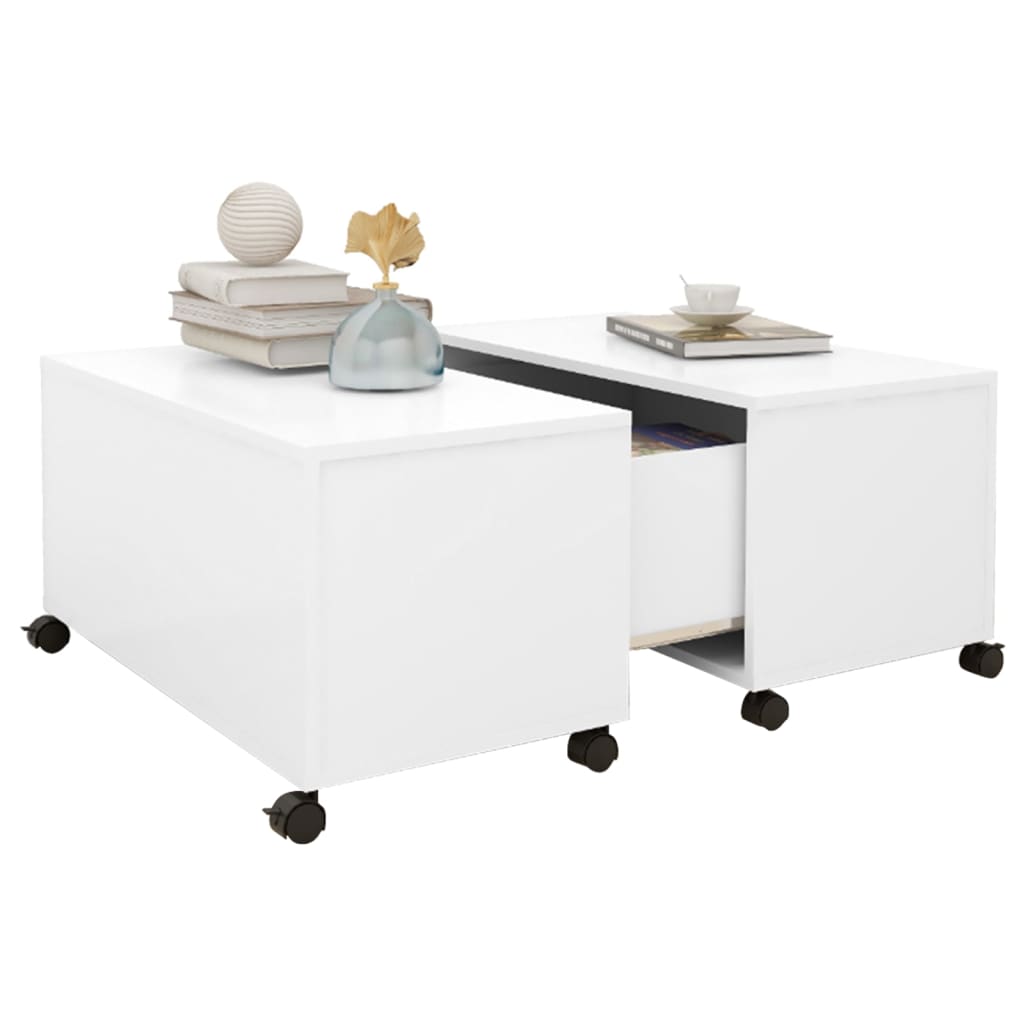 Salontafel 75X75X38 Cm Bewerkt Hout