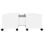 Salontafel 75X75X38 Cm Bewerkt Hout
