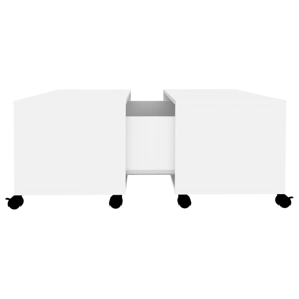 Salontafel 75X75X38 Cm Bewerkt Hout