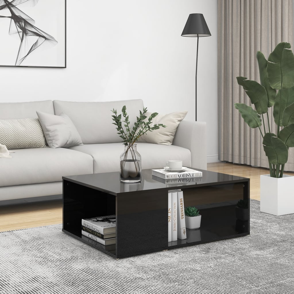 Salontafel 90X67X33 Cm Bewerkt Hout