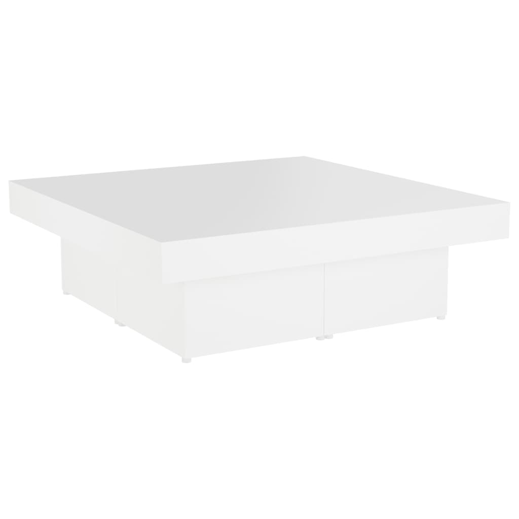 Salontafel 90X90X28 Cm Bewerkt Hout