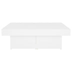 Salontafel 90X90X28 Cm Bewerkt Hout