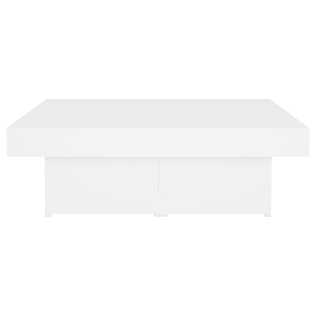 Salontafel 90X90X28 Cm Bewerkt Hout