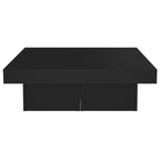 Salontafel 90X90X28 Cm Bewerkt Hout