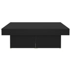 Salontafel 90X90X28 Cm Bewerkt Hout