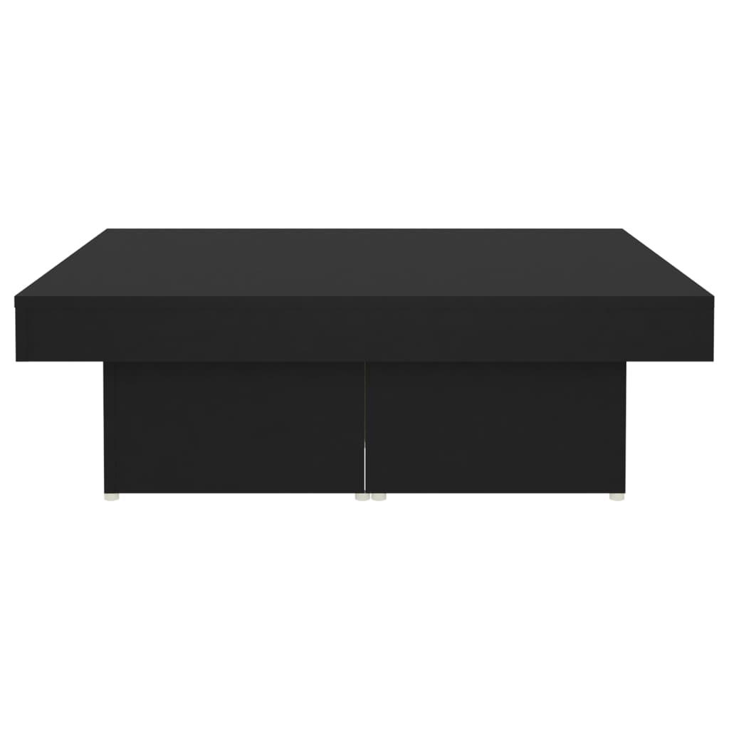 Salontafel 90X90X28 Cm Bewerkt Hout