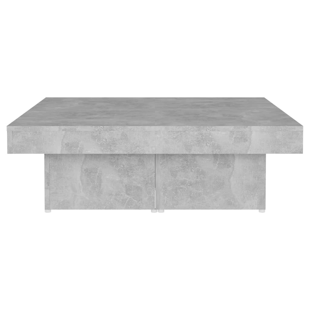 Salontafel 90X90X28 Cm Bewerkt Hout
